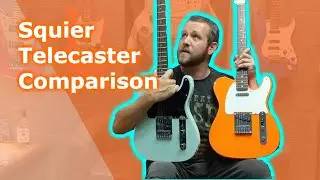 TELECASTER COMPARISON Squier Affinity Vs Squier Bullet