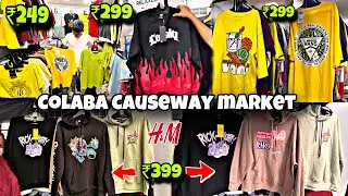 Colaba Causeway 2026 || Everything under ₹199 Baggy jeans,cargo,t-shirt || Fashion Street Mumbai