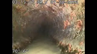 Deville Plaza- 4 inch repair behind Capitol Grill