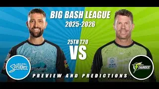 Adelaide Strikers vs Sydney Thunder Live Commentary | BBL Match Today