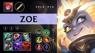 Zoe Mid vs Talon - BR Challenger Patch 25.23