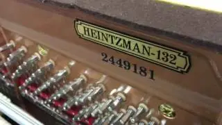 Heintzman 132 Vertical Grand Piano
