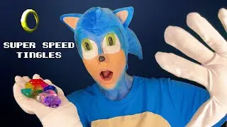 ASMR Sonic gives you a FAST and aggressive energy cleanse💨💙⚡️