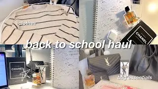 back to school haul 🧸 ۫ ꣑ৎ school essentials haul, clothing haul & unboxing