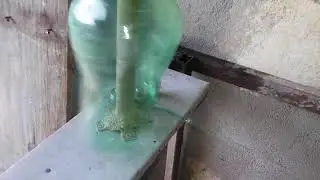Maquina para fabricação de vassoura de garrafa pet