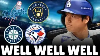 Are the Dodgers & Mariners set to face in the World Series?? Can the Blue Jays or Brewers COMEBACK?!