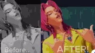Romance Saja Pixel Art-work 
