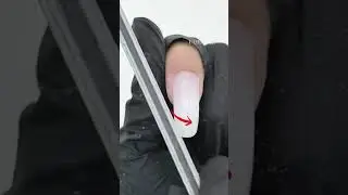 How to quickly master a perfect nail shape #nailtutorial #nailtech #nailfile  #nailbuildergel