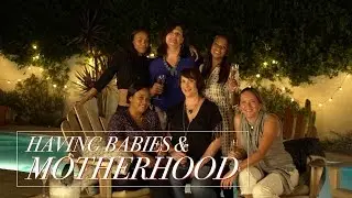 Having Babies & Motherhood | Rosé Roundtable with Zoe Saldana ft. Elizabeth Bachner