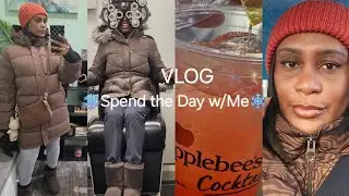 ❄️Spend the Day w/Me VLOG❄️: Drinks before 1pm, Hair after wig, She needs glasses, Uniqlo addiction?