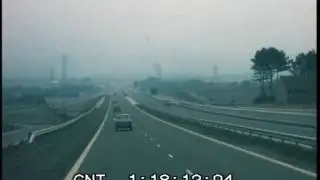 M4 motorway in 1972