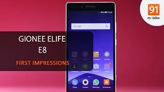 Gionee Elife E8: Первый взгляд | Вживую | Цена