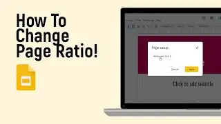 How to Change Page Ratio of Presentation in Google Slide[easy]