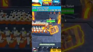 100 chef tv man vs Boss astro in toilet tower defense #shorts