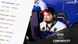Twitch Reactions - hiko 1v4 vs Luminosity MLG Columbus [w/chat]