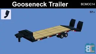 Gooseneck Trailer | LEGO MOC