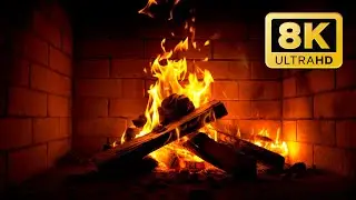 🔥 Relaxing Fireplace &mdash; Crackling Fire Sounds and ASMR Visuals for Deep Sleep