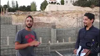 دور المهندس في أعمال الاستلام الشاملة ل عقدة Flat Slab ودرس على قراءة المخططات وتطبيقها على الواقع