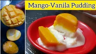 Mango pudding without China grass | No Gelatin | Sweet recipe | Mango Dessert | Instant Mango Recipe