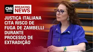Itália cita risco de fuga em decisão sobre prisão de Zambelli | CNN NOVO DIA