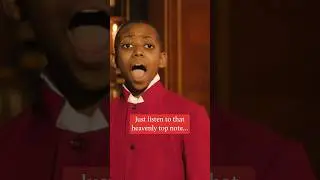 Malakai&rsquo;s angelic &lsquo;O Holy Night&rsquo; high note #Shorts #classicalmusic