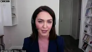 Nazanin Boniadi Testifies on Human Rights in Iran at the Canadian Parliament.