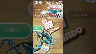 Got Lucky with this Legendary lucky trade #pokemon #pokemongo #shorts #rayquaza #gameflixop