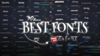 Top English Stylish Fonts | Top 15 Stylish Font For Status, Thumbnail, Editing |