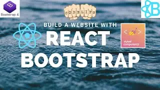 Build a website with React,  React-Bootstrap, React-Router and Styled-Components