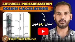 Lift Well Pressurization System Design || Elevator Pressurization System Design Calculations in Urdu
