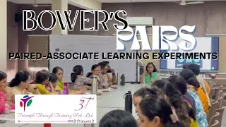 Bower&rsquo;s Pairs Associate Learning Experiments | Memory Psychology Explained | Dr. Veena K. Arora