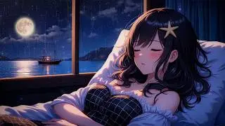 Rain & Soft Music to Relieve Stress &bull; Deep Sleep Goodbye Stress &bull; Sleep Instantly Tonight
