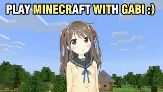 Play minecraft with Gabi!!! (server link in description) Tlauncher players can join
