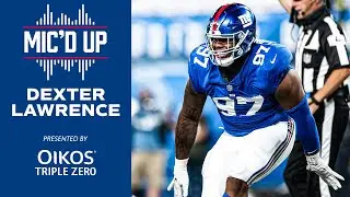 Dexter Lawrence Mic'd Up 🗣 'Let's take over!' | New York Giants