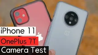 OnePlus 7T and iPhone 11 Camera Comparison // iOS 13.2  // Oxygen 10.0.4
