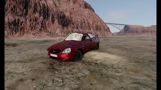 Gameplay BeamNG Drive(60 фпс,HD,на новой видюхе)|BeamNG.Drive