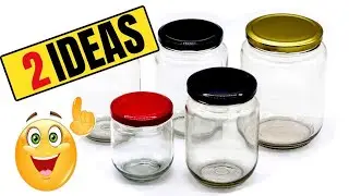 2 EXTRAORDINARY WAYS TO RECYCLE/REUSE EMPTY OLD GLASS JARS | Best Reuse Ideas
