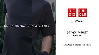 Uniqlo Men's DRY EX T shirt