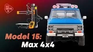 Model 15 Max 4x4 &ndash; your 3D printed expedition van.