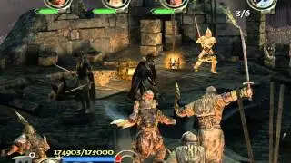 Return of the King HD (2003/ENG) Walkthrough #12 The Black Gate