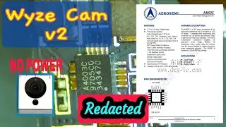 33.r Wyze Cam v2 - No Power Repair Attempt (Redacted)