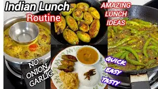 Simple Lunch Rotunie / Try This Simple Quick Vegetarian Lunch Menu!! Lunch Combo -3 / Lunch Ideas 