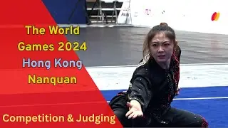 Wushu nanquan Hong Kong world game 2024 +judging