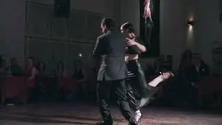 Facundo de la Cruz & Inés Muzzopappa en Parakultural Milonga junto a la Orquesta Santa Calavera