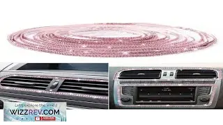 Easypie Selection 1PC Car Diamond Inlay Decorative Strip DIY Car Decoration Self Adhesive