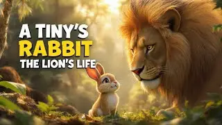 A Tiny Rabbit Saved the Lion&rsquo;s Life 😢 | The Most Emotional Jungle Story 🐰🦁 