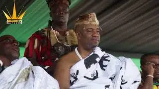 King of Accra, Ga Mantse Nii Teiko Tsuru meets Asantehene Nana Osei Tutu II at Akwasidae in Asante