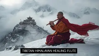 Tibetan Himalayan Healing Flute | Deep Meditation & Spiritual Relaxation | Peace & Energy Balance