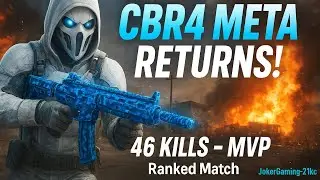 🔥 CBR4 META RETURNS! 46 KILLS MVP | Ghost Cold Bitter DOMINATES Ranked Match | CODM Gameplay