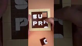 I Made A Sliding Puzzle with LEGO Bricks! #lego #legomoc #puzzle